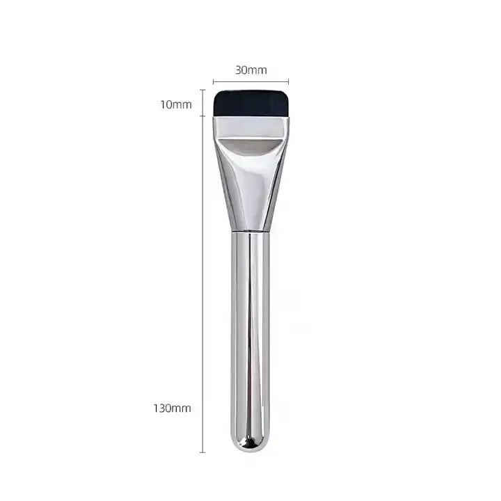 INTER-ESQUE Foundation Kwast - Foundation Brush - Aluminium