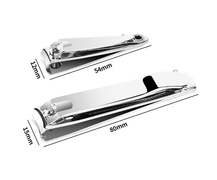 INTER-ESQUE Nagelknipper Set - Nageltang Set - Teennagelknipper - Zilver - INTER-ESQUE