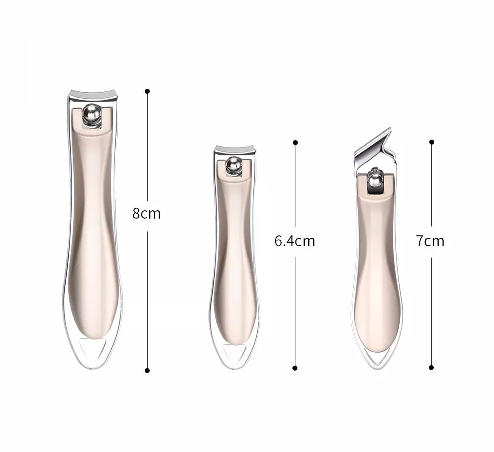 INTER-ESQUE Nagelknipper Set - Nageltang Set - Zilver - INTER-ESQUE
