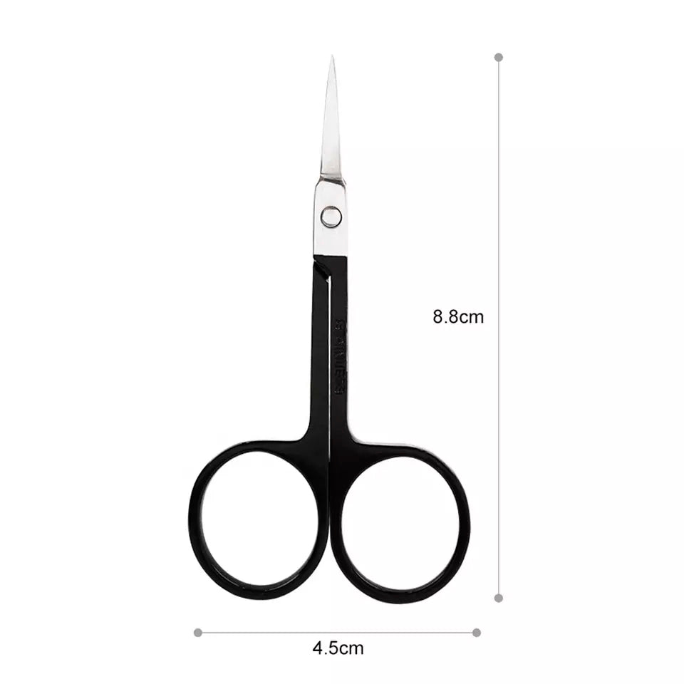 INTER-ESQUE Nagelschaar - Wenkbrauw Schaartje - Zwart - INTER-ESQUE