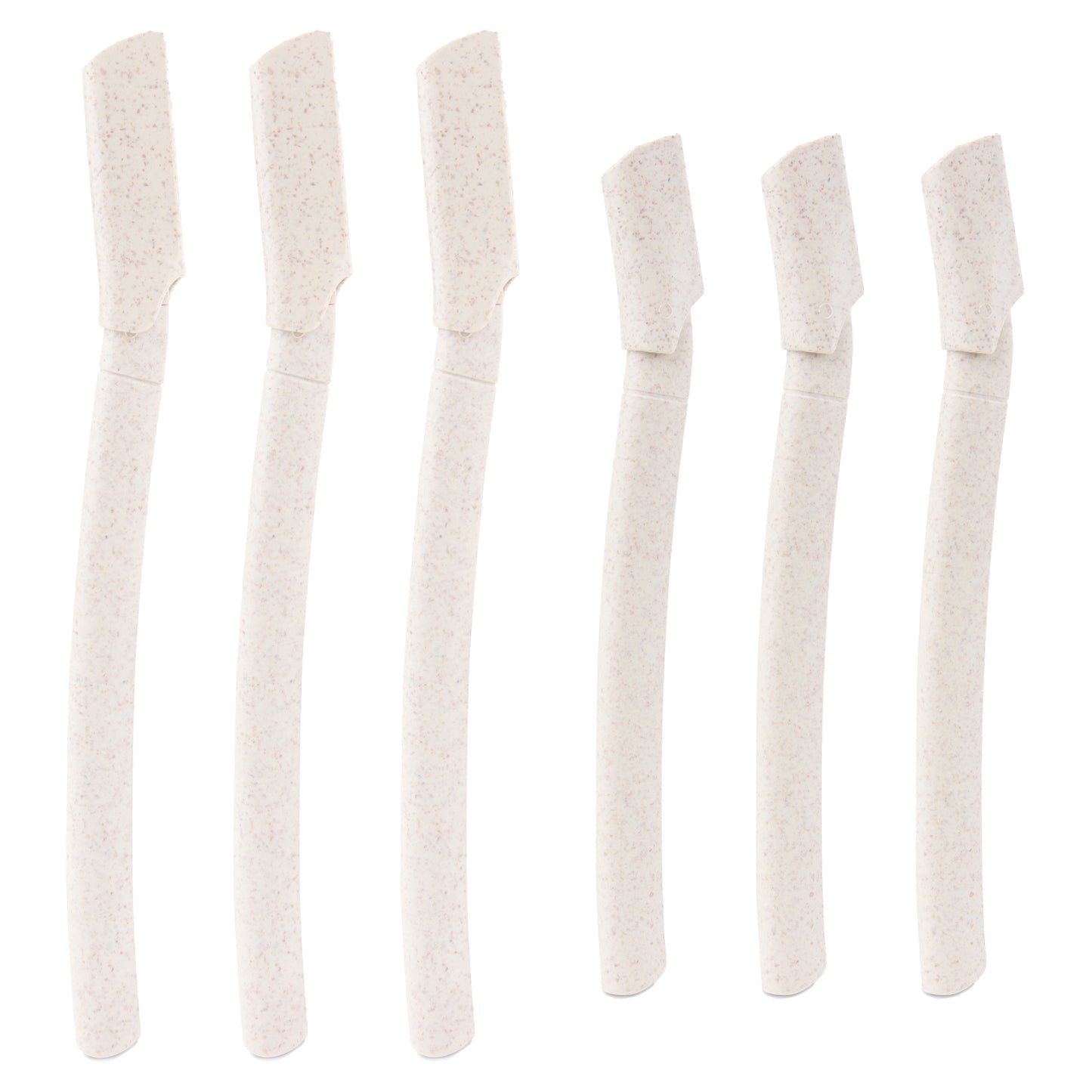 Dermaplaning Wenkbrauw Mesjes – Mix set (3 groot / 3 klein)