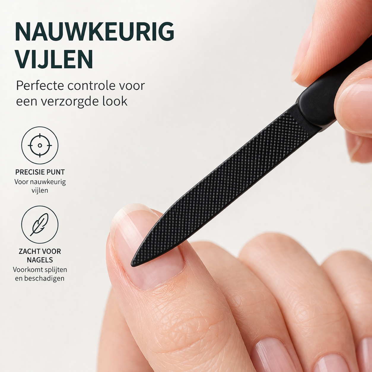 INTER-ESQUE - Nagelvijl - zwart